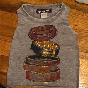 Sparkle size 2t top